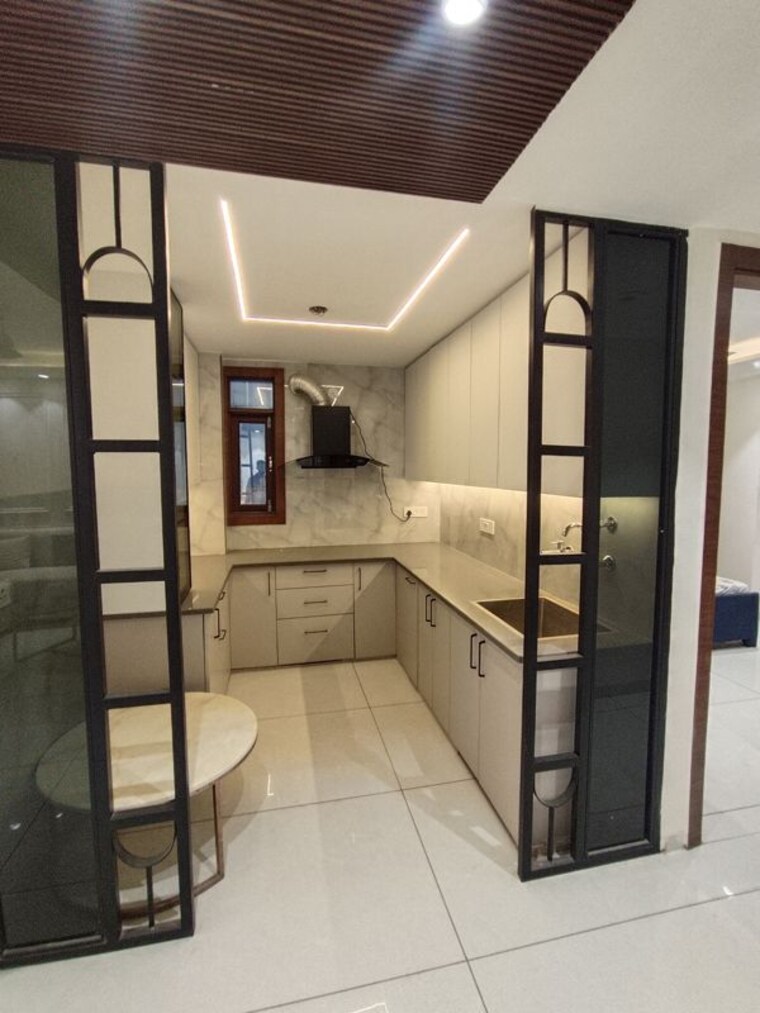 Kitchen, uttam nagar 3 Bedroom 85 Sq.Yd. Builder Floor In Uttam Nagar Delhi 10025872