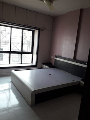 Bedroom in 3 BHK Apartment at Pethkar Samrajya, Kothrud – for Rent