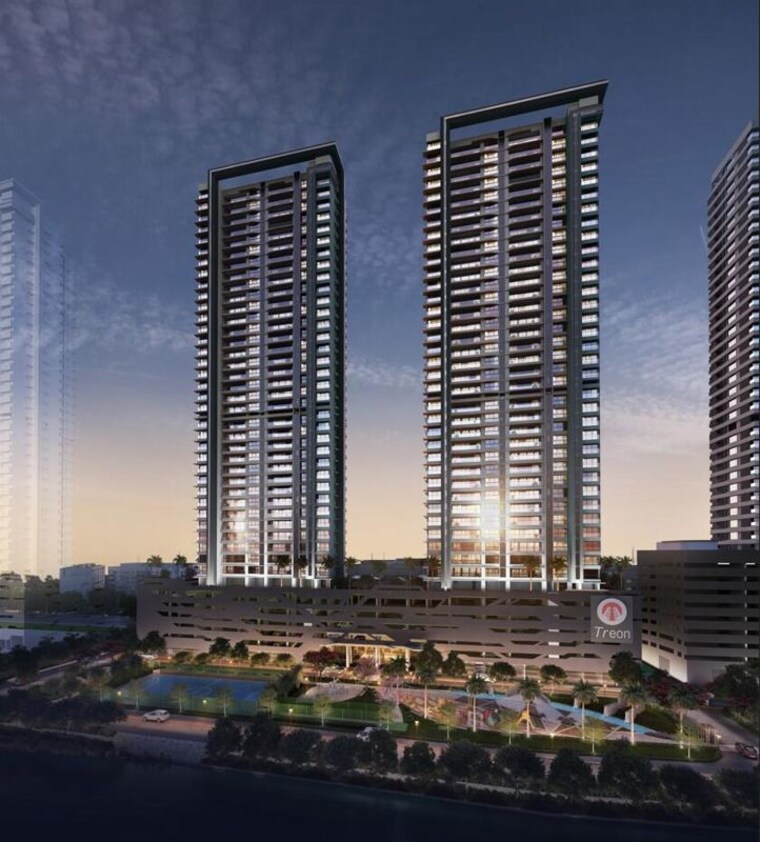 Exterior View, ajmera-manhattan 3 Bedroom 1120 Sq.Ft. Apartment In Bhakti Park Mumbai 10025886