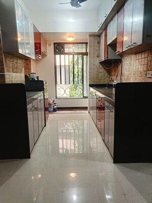 Kitchen in 2 BHK Apartment at Ek Omkar, Chembur – for Rent