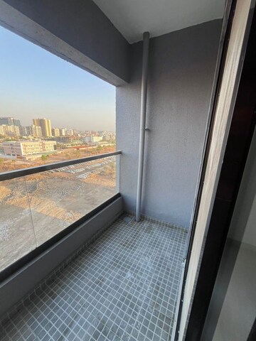 Balcony in 2 BHK Apartment at Roshan Milestone, Tathawade – for Rent