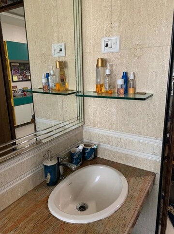 Bathroom in 2 BHK Apartment at Sneh CHS Santacruz, Santacruz West – for Rent