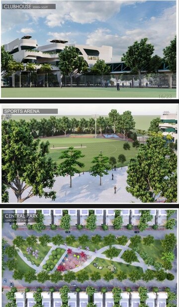 Balcony in 4 BHK Villa at Mansanpalle – for Sale