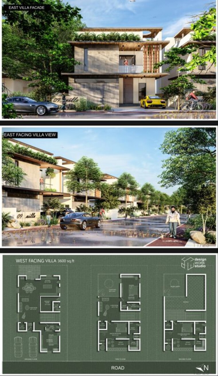 Exterior View, mansanpalle 4 Bedroom 3600 Sq.Ft. Villa In Mansanpalle Hyderabad 10025975