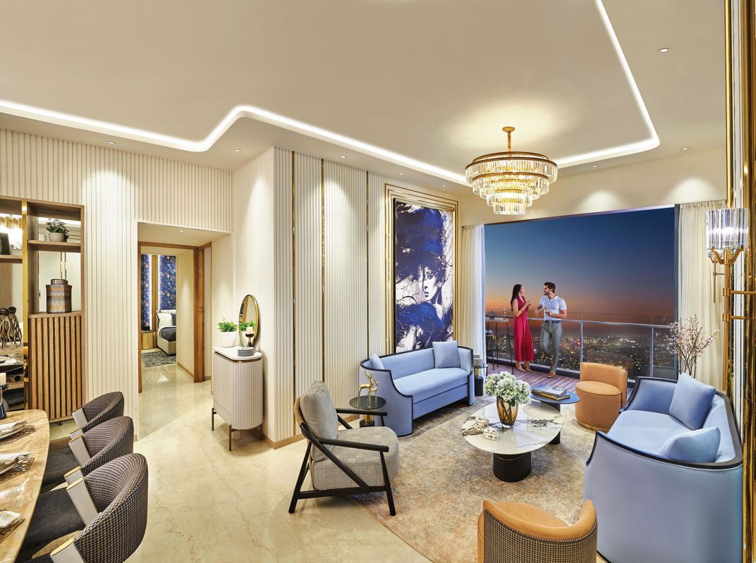 3 BHK + Servant Room 1280 Sq.Ft. Apartment in Lodha New Cuffe Parade