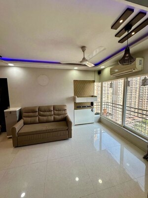 Living Room in 2 BHK Apartment at K Raheja Interface Heights, Malad West – for Sale