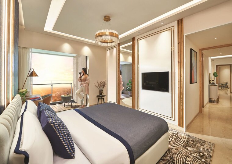 Bedroom, lodha-new-cuffe-parade 3 Bedroom 1160 Sq.Ft. Apartment In Wadala Mumbai 10026005