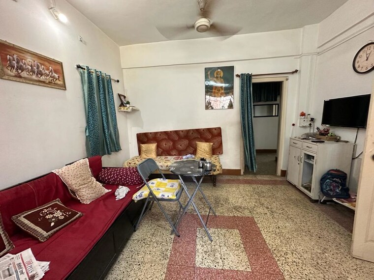 Living Room, ashok-vatika-chs 1 Bedroom 590 Sq.Ft. Apartment In Dombivli West Thane 10026224