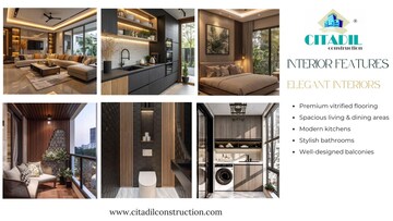 Floor Plan in 3 BHK Apartment at Kr Puram – for Sale