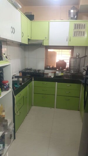Kitchen in 2 BHK Apartment at Dombivli West – for Rent