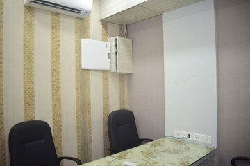 Bathroom in  Office Space at Bharti Astra Towers, New Town – for Rent