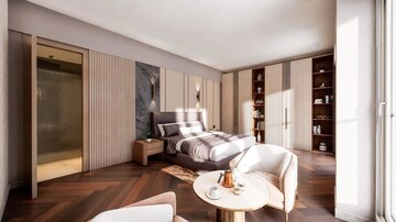 Living Room in 3 BHK Apartment at Godrej Horizon Wadala, Wadala – for Sale