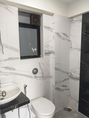 Bathroom in 1.5 BHK Apartment at Chandiwala Pearl Heaven, Andheri East – for Rent
