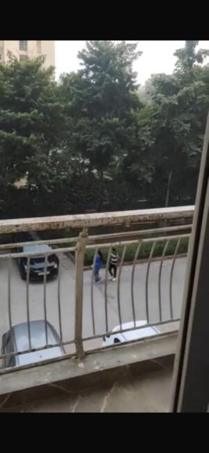 Balcony in 3 BHK Apartment at SDS NRI Residency Omega II, Omega Ii Greater Noida – for Rent