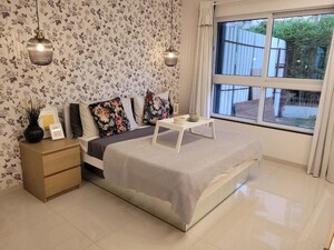 Master Bedroom in 2 BHK Apartment at K Raheja Sterling, Mohammadwadi – for Sale