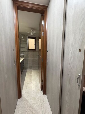 Bathroom in 4 BHK Builder Floor at Panchsheel Park – for Sale