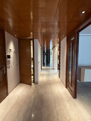 Building Lobby in 4 BHK Builder Floor at Panchsheel Park – for Sale