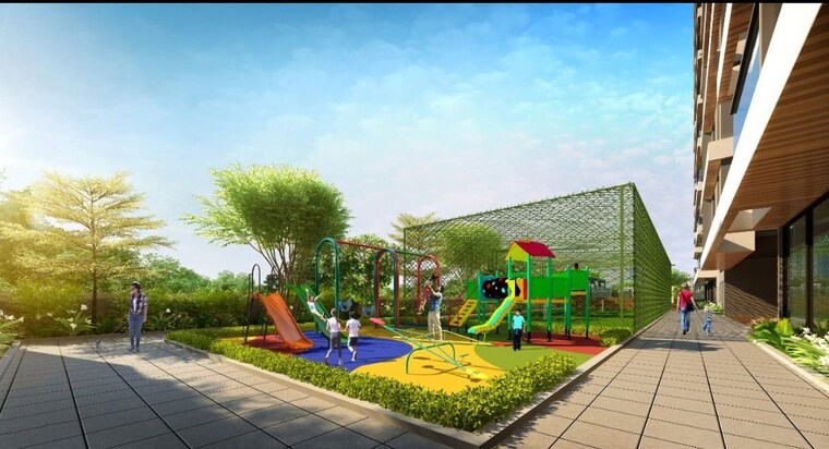 Garden, thanekar-palacio 2 Bedroom 850 Sq.Ft. Apartment In Badlapur East Thane 10026757