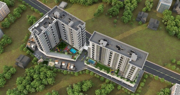 Master Plan, thanekar-palacio 2 Bedroom 850 Sq.Ft. Apartment In Badlapur East Thane 10026757