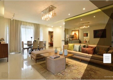 Living Room in 2 BHK Apartment at Shapoorji Pallonji Joyville Phase 2, Sector 102 – for Sale