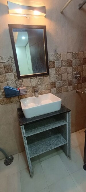 Kitchen in 2 BHK Builder Floor at East Of Kailash – for Rent