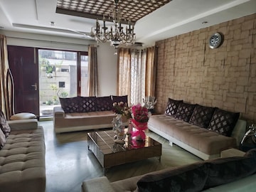 Living Room in 4 BHK Builder Floor at Sector 4 – for Sale