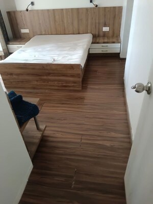 Staircase in 3 BHK Apartment at Casa RioGold, Dombivli East – for Rent