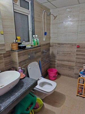 Bathroom in 2 BHK Apartment at Royal Heights Pune, Bopodi – for Rent