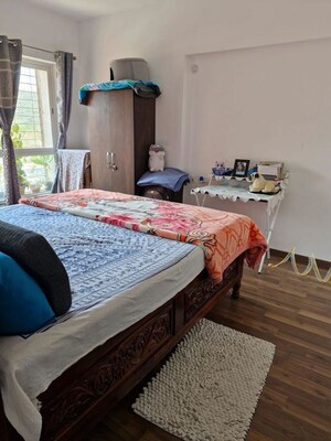 Bedroom in 2 BHK Apartment at Royal Heights Pune, Bopodi – for Rent