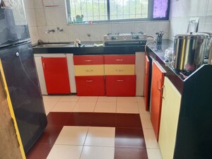 Kitchen in 1 BHK Apartment at Shriram Nagar CHS, Aundh – for Rent