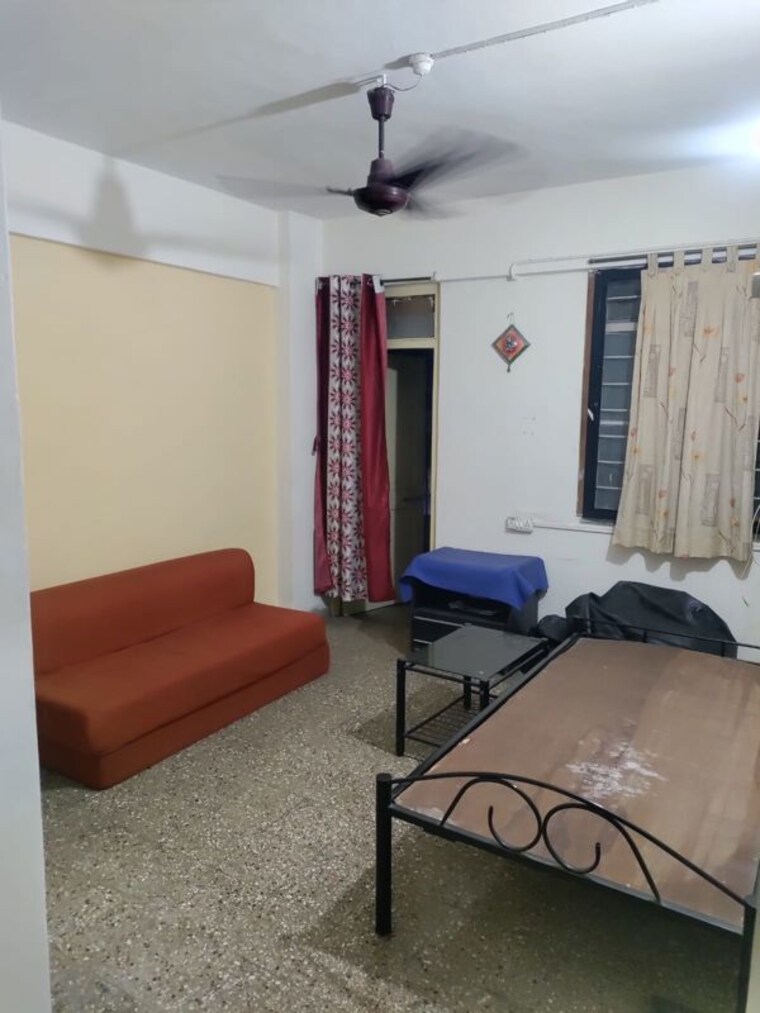 Living Room, kumar-classic 1 Bedroom 550 Sq.Ft. Apartment In Aundh Pune 10027245