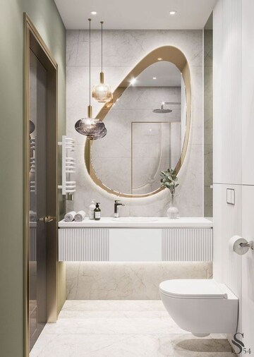 Attached Bathroom in 6+ BHK Independent House at Pitampura – for Sale