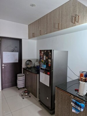 Kitchen in 2 BHK Apartment at Shah Gagan Garima, Aundh Road – for Rent