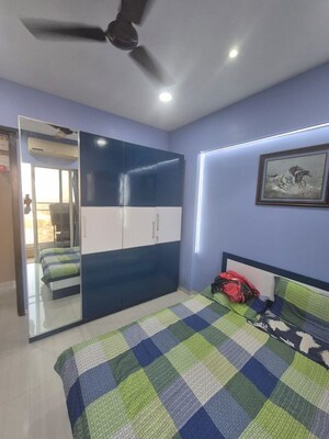 Bedroom in 3 BHK Apartment at Akshar Green World, Dighe – for Sale