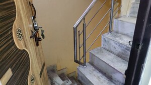 Staircase in 1 BHK Independent House at Shastri Nagar – for Rent