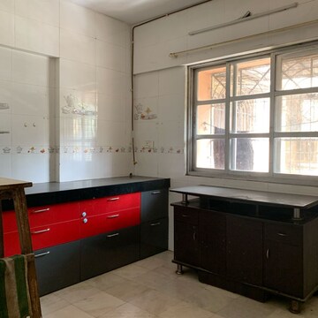 Kitchen in 2 BHK Apartment at Shree Rameshwar Tower, Sri Krishna Nagar – for Sale