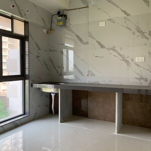 Kitchen in 2 BHK Apartment at Goyal Abhiram, Kastur Park – for Sale