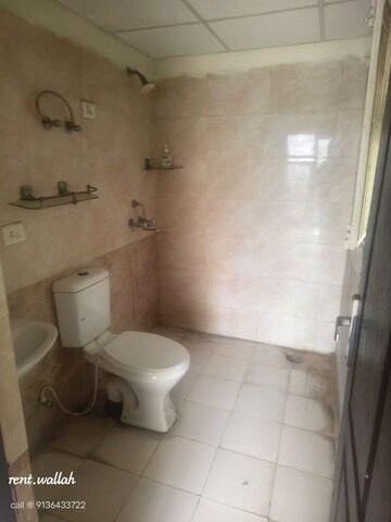 Bathroom in 2 BHK Apartment at Maxblis White House, Sector 75 – for Rent