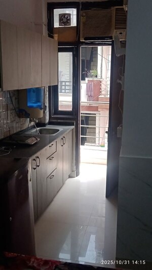 Kitchen in 1 RK Builder Floor at Maple Heights, Sector 43 – for Rent