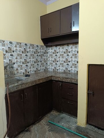 Kitchen in 1.5 BHK Builder Floor at Uttam Nagar – for Rent
