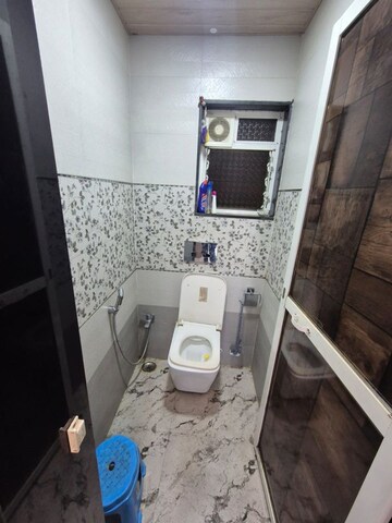 Bathroom in 1 BHK Apartment at Yasho Deep Heights, Gothivali Village – for Sale