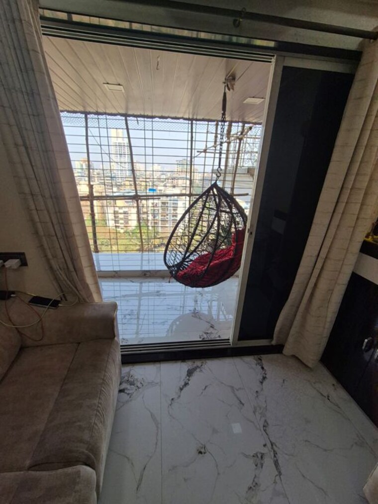 Balcony, yasho-deep-heights 1 Bedroom 550 Sq.Ft. Apartment In Gothivali Village Navi Mumbai 10027292