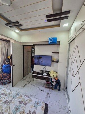 Master Bedroom in 1 BHK Apartment at Yasho Deep Heights, Gothivali Village – for Sale