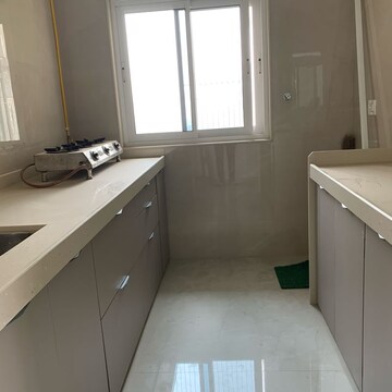 Kitchen in 3 BHK Apartment at Shraddha Elite, Poisar – for Rent
