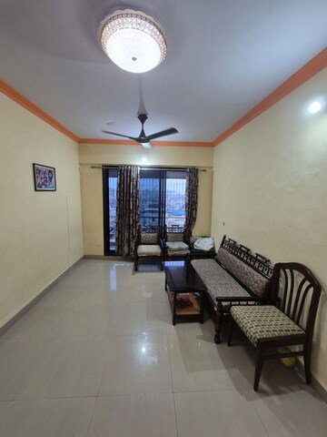 Living Room in 2 BHK Apartment at Yasho Deep Heights, Gothivali Village – for Sale