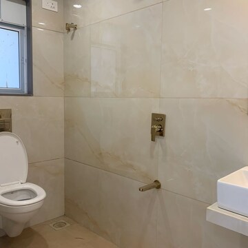 Bathroom in 3 BHK Apartment at Rander Komal Kounteya CHS, Prerna Nagar – for Sale