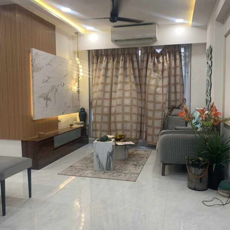 Living Room, rander-komal-kounteya-chs 3 Bedroom 847 Sq.Ft. Apartment In Prerna Nagar Mumbai 10027319