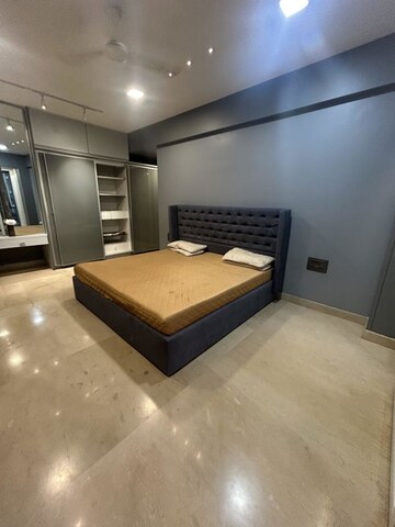 Bedroom in 4 BHK Apartment at Sumer Trinity Towers, Prabhadevi – for Rent