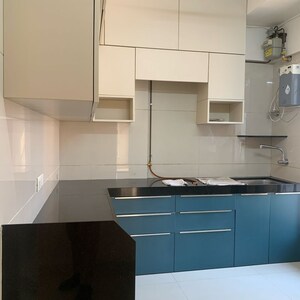 Kitchen in 3 BHK Apartment at Aadhunik Bansi Terrace CHS, Dalvi Nagar – for Rent