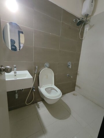 Bathroom in 1 BHK Apartment at Ashar Metro Towers, Vartak Nagar – for Rent